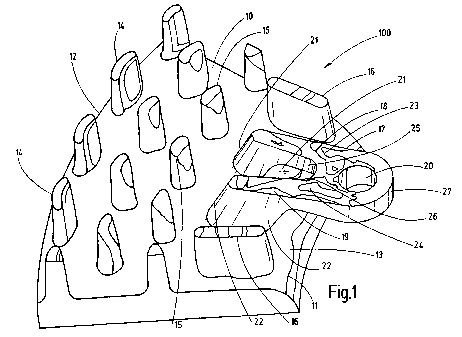 A single figure which represents the drawing illustrating the invention.